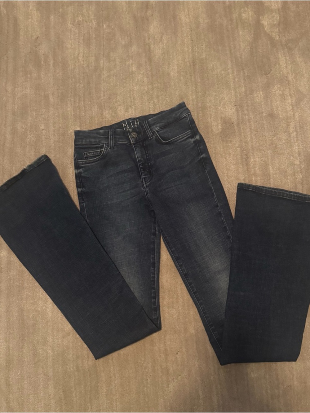 MiH Bodycon Marrakesh High Rise Slim Kick Flare Jeans